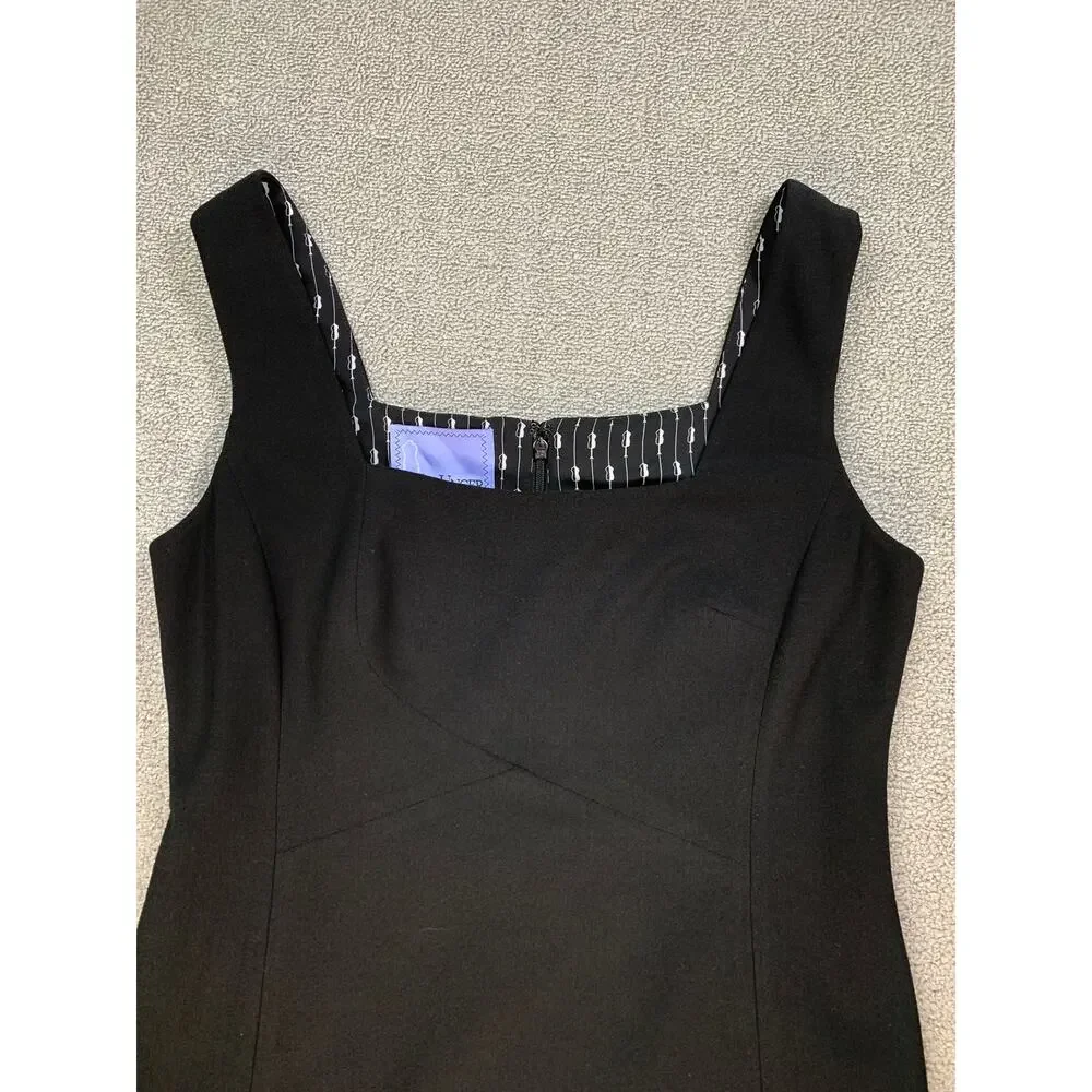 Kay Unger Dress A line Mini Classic‎ Cocktail Black Size 10